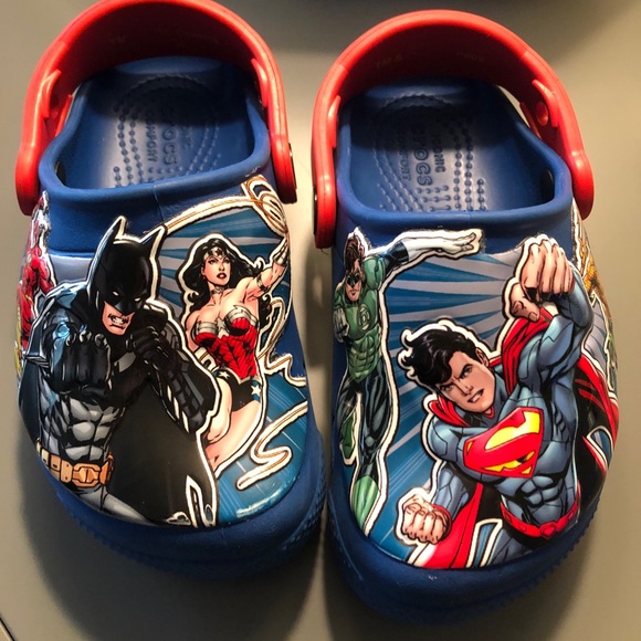 Shoes | Superhero Light Up Crocs | Poshmark